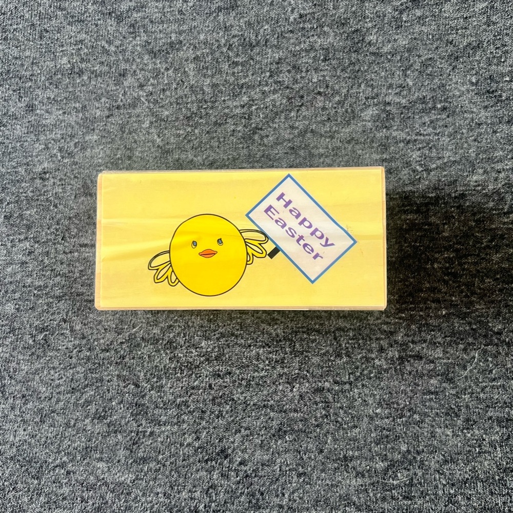 Happy Easter Rubber Stamp